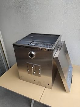 Amazon.co.jp: プロ仕様をコンパクトに 焼き芋器 炭火用 学園